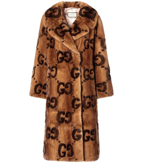 gucci fur coat replica|gucci fur coat women's.